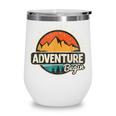 1st First Grade Shirt Adventure Begin Back To School Wine Tumbler