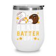 2nd Grade Batter Up Baseball First Day Back To School Wine Tumbler