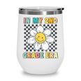In My 2nd Grade Era Retro Groovy Second Grade Back To School Wine Tumbler In My 2nd Grade Era Retro Groovy Second Grade Back To School Wine Tumbler