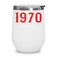 55 Year Old 1970 Classic Baseball Fan 55th Birthday Wine Tumbler 55 Year Old 1970 Classic Baseball Fan 55th Birthday Wine Tumbler