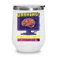 6th Grade Back To School Sixth Grade Smart Boys Computer Wine Tumbler