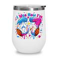 7th Birthday I Was 6 Now I'm 7 Baseball Ice Cream Drip Wine Tumbler