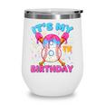8th Birthday Baseball 8 Year Old Ice Cream Drip Boy Baseball Wine Tumbler 8th Birthday Baseball 8 Year Old Ice Cream Drip Boy Baseball Wine Tumbler