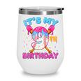 9th Birthday Baseball 9 Year Old Ice Cream Drip Boy Baseball Wine Tumbler 9th Birthday Baseball 9 Year Old Ice Cream Drip Boy Baseball Wine Tumbler