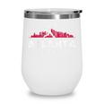 Atlanta Baseball Vintage Player Minimalist Skyline Retro Wine Tumbler Atlanta Baseball Vintage Player Minimalist Skyline Retro Wine Tumbler