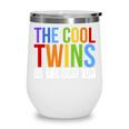 Back To School Cool Twins Just Showed Up Kid Boy Teen Twin Wine Tumbler Back To School Cool Twins Just Showed Up Kid Boy Teen Twin Wine Tumbler