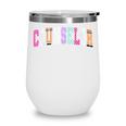 Back To School Counselor Preppy Checkered Counselor Life Wine Tumbler Back To School Counselor Preppy Checkered Counselor Life Wine Tumbler
