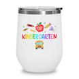 Back To School My First Day Of Kindergarten Boy Girl Wine Tumbler