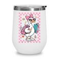 Back To School Goose First Day Of School Boy Girl Wine Tumbler Back To School Goose First Day Of School Boy Girl Wine Tumbler