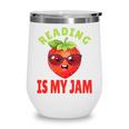 Back To School Reading Is My Jam School Librarian Premium Tri-Blend Wine Tumbler Back To School Reading Is My Jam School Librarian Premium Tri-Blend Wine Tumbler