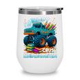 Back To School Ready To Crush Kindergarten Monster Truck Boy Wine Tumbler Back To School Ready To Crush Kindergarten Monster Truck Boy Wine Tumbler