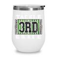 Back To School Ready To Tackle 3rd Grade Football Wine Tumbler Back To School Ready To Tackle 3rd Grade Football Wine Tumbler