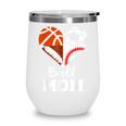 Ball Mom Heart Soccer Basketball Baseball Football Mom Wine Tumbler Ball Mom Heart Soccer Basketball Baseball Football Mom Wine Tumbler