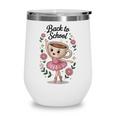 Ballerina Cappuccina Girls Italian Brainrot Back To School Wine Tumbler Ballerina Cappuccina Girls Italian Brainrot Back To School Wine Tumbler