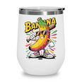 Banana Baseball Cartoon Cool Sports Kids Teens Wine Tumbler Banana Baseball Cartoon Cool Sports Kids Teens Wine Tumbler