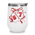 Baseball 67 Six Seven Gen Alpha Meme Valentine's Day Wine Tumbler Baseball 67 Six Seven Gen Alpha Meme Valentine's Day Wine Tumbler