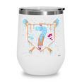 Baseball 7 Year Old Ice Cream Drip 7th Birthday Boy Number 7 Wine Tumbler Baseball 7 Year Old Ice Cream Drip 7th Birthday Boy Number 7 Wine Tumbler