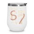 Baseball 7th Birthday 6 7 Years Old I Was 6 Now I'm 7 Wine Tumbler Baseball 7th Birthday 6 7 Years Old I Was 6 Now I'm 7 Wine Tumbler