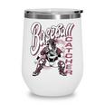 Baseball Catcher Gear Home Plate Wine Tumbler Baseball Catcher Gear Home Plate Wine Tumbler