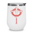 Baseball Cross Bats Pitcher Jesus Faith Wine Tumbler Baseball Cross Bats Pitcher Jesus Faith Wine Tumbler