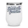 Baseball Grandma Graphic Wine Tumbler