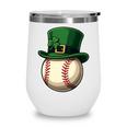 Baseball Leprechaun Hat Saint Patrick Retro Wine Tumbler Baseball Leprechaun Hat Saint Patrick Retro Wine Tumbler