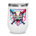 Baseball Lifestyle Shirt Youth Baseball Drip Icecream Boys Wine Tumbler