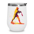 Baseball Player Wine Tumbler Baseball Player Wine Tumbler