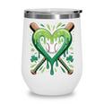 Baseball St Patricks Day Boys Girls Men Women Shamrock Green Wine Tumbler Baseball St Patricks Day Boys Girls Men Women Shamrock Green Wine Tumbler