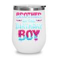 Brother Of The Birthday Boy Ice Cream Baseball Family Party Wine Tumbler