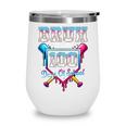 Bruh It's My 100 Days Of School Baseball Ice Cream Drip Boys Wine Tumbler