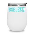 BSBL SZN Baseball Season Game Day Boys Girls Youth Premium Tri-Blend Wine Tumbler