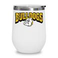 Bulldogs Back To School Spirit GY Wine Tumbler
