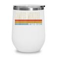 Campus Monitor Week Retro Vintage Back To School Day Wine Tumbler