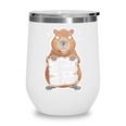 Capybara Ate My Homework Sorry Back To School Animal Wine Tumbler