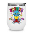 Cat Rocking I n My School Shoes Back To School Student Wine Tumbler Cat Rocking I n My School Shoes Back To School Student Wine Tumbler
