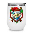 Christmas Baseball Ice Cream Drip Santa Baseball Player Kids Wine Tumbler Christmas Baseball Ice Cream Drip Santa Baseball Player Kids Wine Tumbler