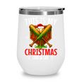 My Christmas Baseball Pajama Helmet Santa Xmas Men Boys Wine Tumbler My Christmas Baseball Pajama Helmet Santa Xmas Men Boys Wine Tumbler