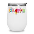 Coquette Pencil Bow Librarian Back To School Bookworm Wine Tumbler Coquette Pencil Bow Librarian Back To School Bookworm Wine Tumbler