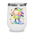 Cute Easter Baseball Ice Cream Boys Girls Kids Wine Tumbler