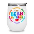 Dean Of Students Appreciation Week Back To School Wine Tumbler