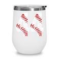 Distressed Baseball Number 44 Jersey Uniform Player Fan Wine Tumbler Distressed Baseball Number 44 Jersey Uniform Player Fan Wine Tumbler