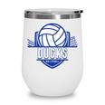 Ducks Volleyball Back To School Spirit B Wine Tumbler