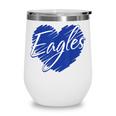 Eagles Heart Back To School Spirit B Wine Tumbler Eagles Heart Back To School Spirit B Wine Tumbler