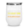 Environmental Science Major For Back To School Premium Tri-Blend Wine Tumbler