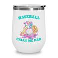 My Favorite Baseball Player Calls Me Dad Ice Cream Drip Wine Tumbler My Favorite Baseball Player Calls Me Dad Ice Cream Drip Wine Tumbler