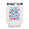 Fifth Grade Back To School Space Rocket Astronaut Wine Tumbler