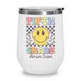 Fifth Grade Dream Team Smile Face Back To School 5th Grade Wine Tumbler Fifth Grade Dream Team Smile Face Back To School 5th Grade Wine Tumbler