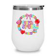 First Day Of 4th Grade Friendship Bracelet Back To School Wine Tumbler First Day Of 4th Grade Friendship Bracelet Back To School Wine Tumbler