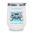 First Day Of Middle School Level Unlocked Back To School Wine Tumbler First Day Of Middle School Level Unlocked Back To School Wine Tumbler